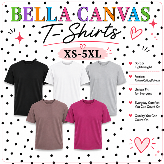 Bella Canvas T-shirts